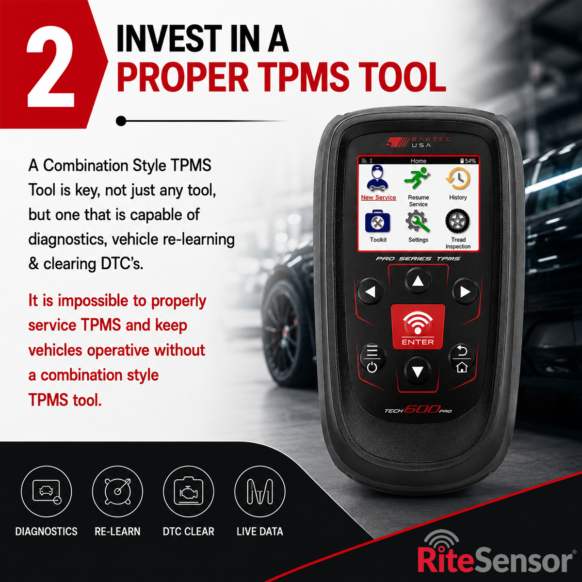 Step 2 TPMS Success - Invest In An Optimum TPMS Tool