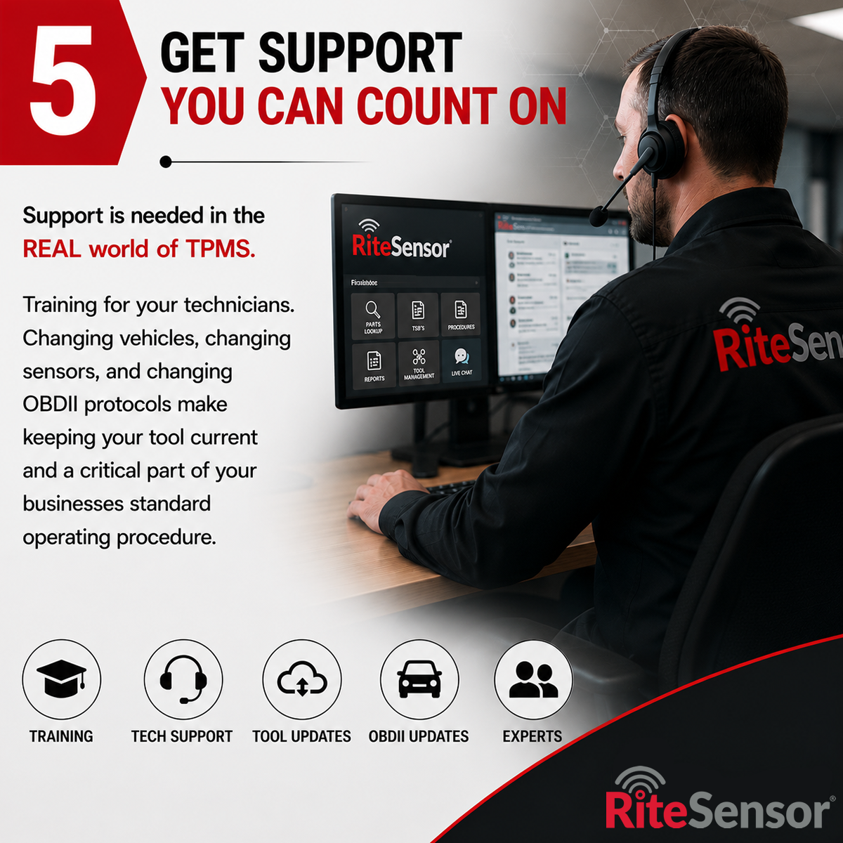 Step 5 TPMS Success - Get The Best Service And Support Available